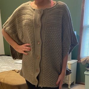 NWT boutique poncho